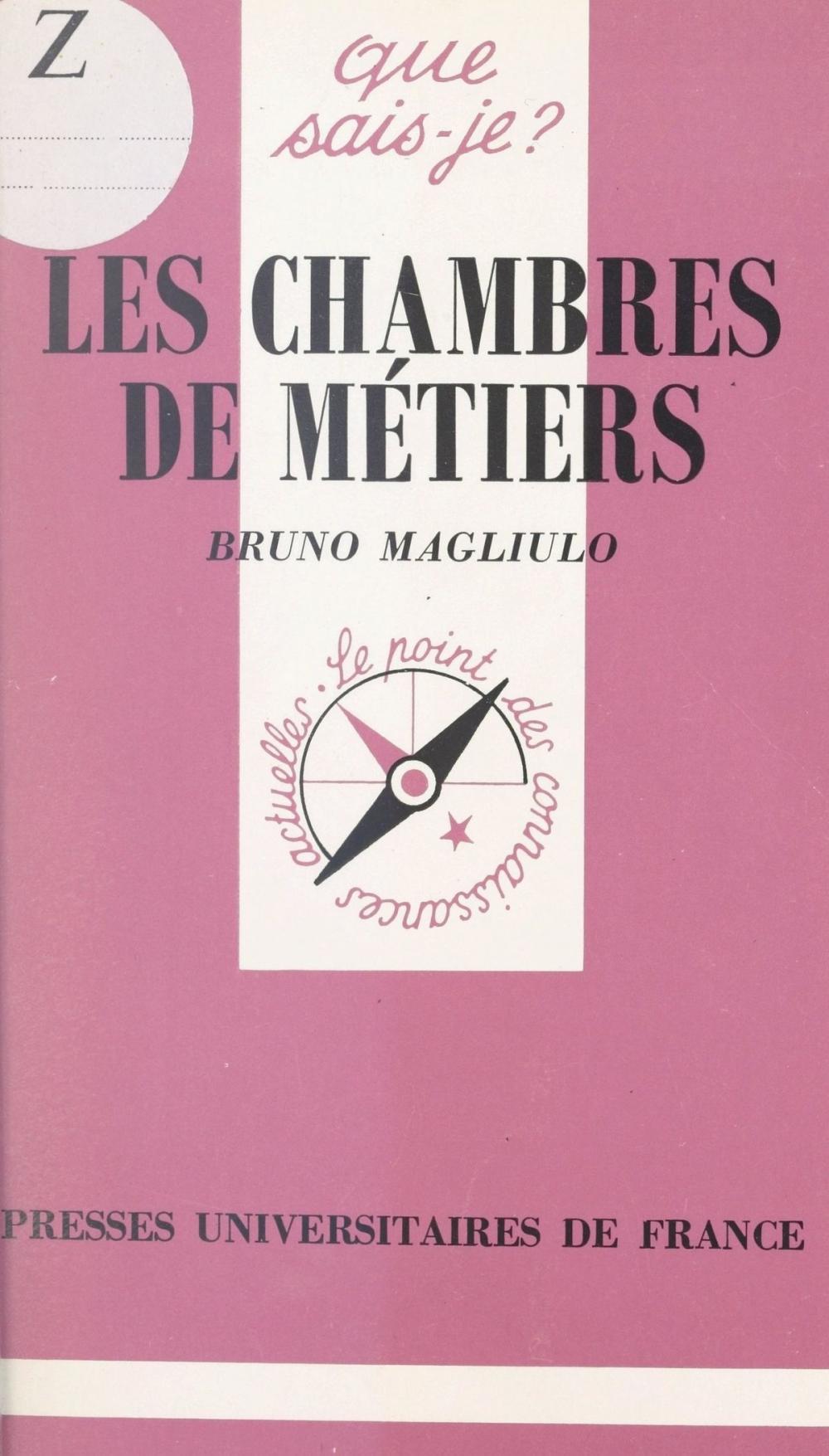 Big bigCover of Les Chambres de métiers