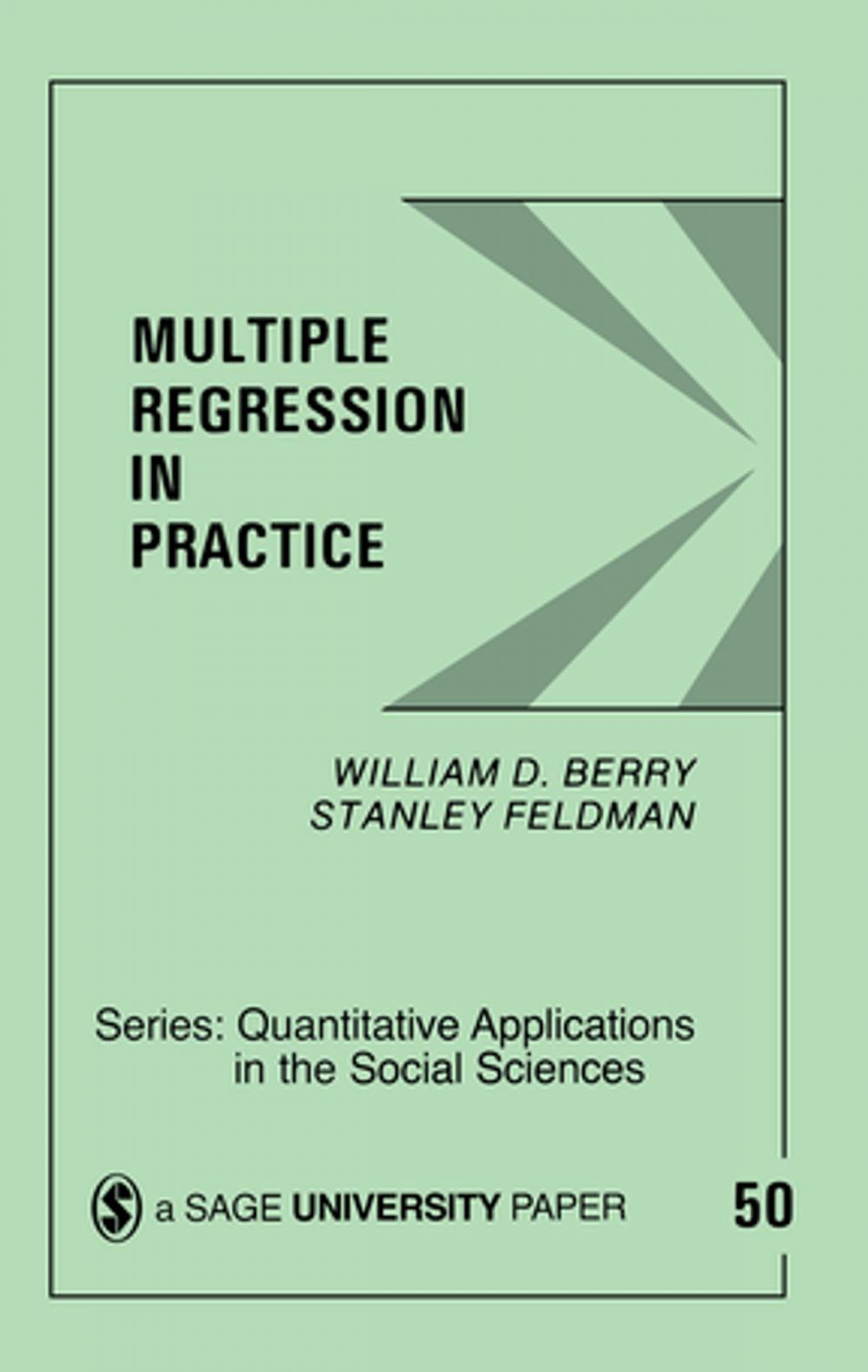 Big bigCover of Multiple Regression in Practice