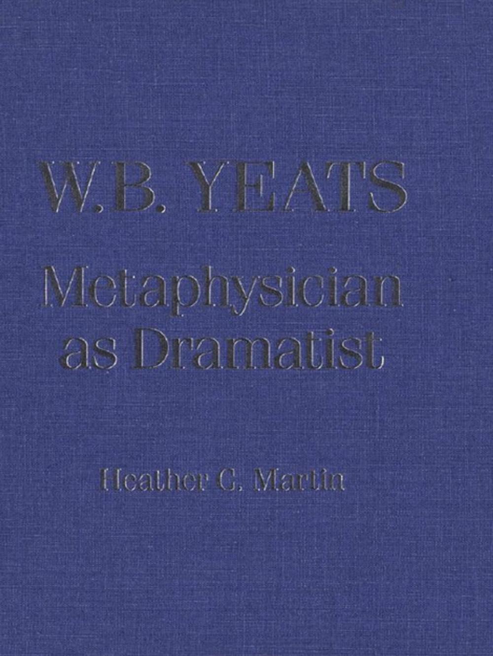 Big bigCover of W.B. Yeats