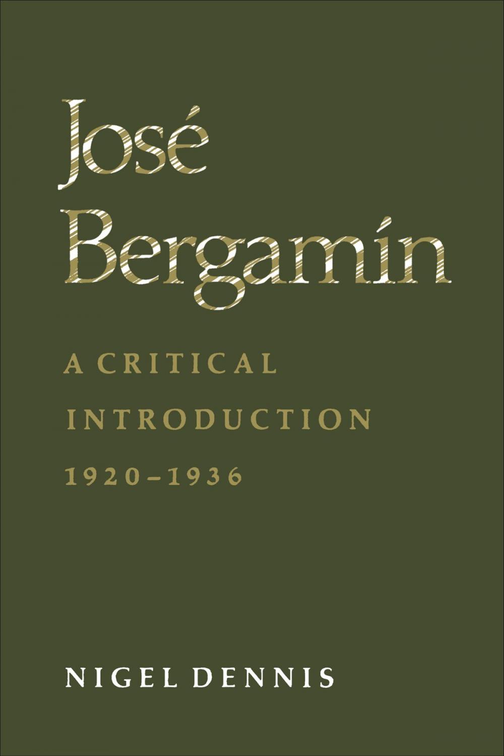 Big bigCover of José Bergamín