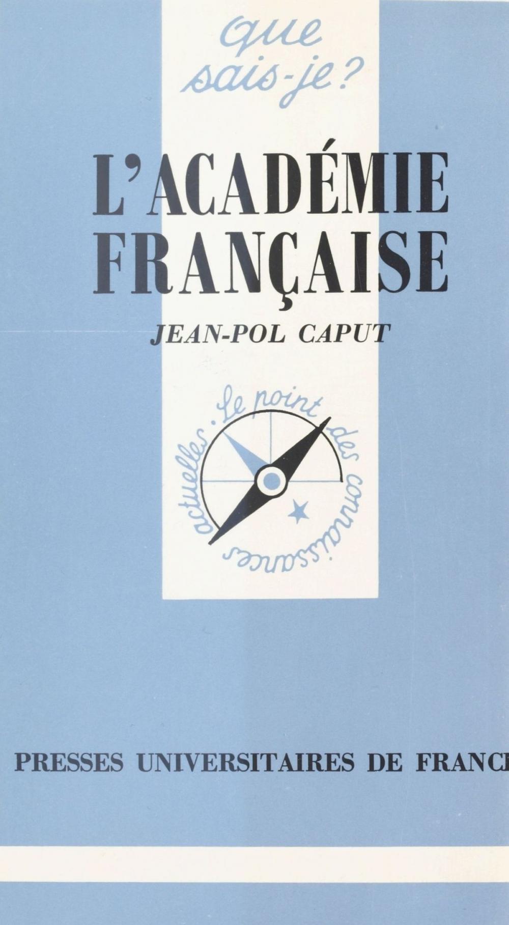 Big bigCover of L'Académie française