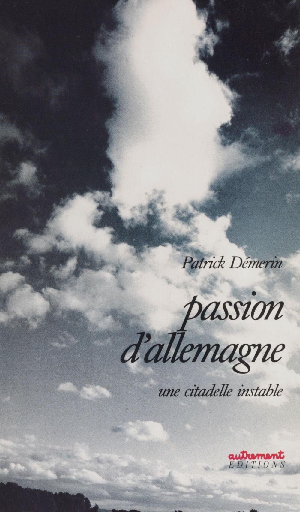 Big bigCover of Passion d'Allemagne