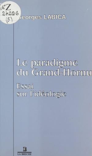 Cover of the book Le Paradigme du Grand-Hornu : Essai sur l'idéologie by Michèle Manceaux