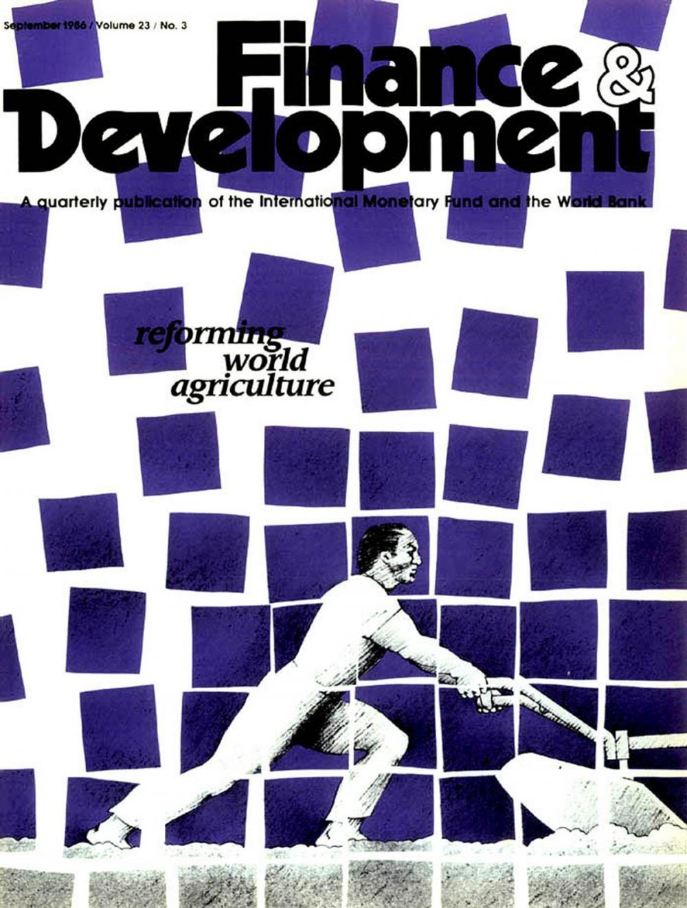 Big bigCover of Finance & Development, September 1986