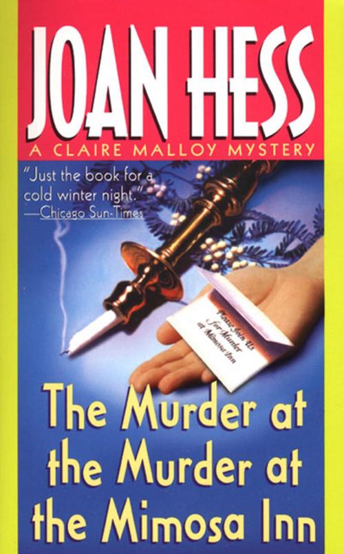 Cover of the book The Murder at the Murder at the Mimosa Inn by Joan Hess, St. Martin's Press