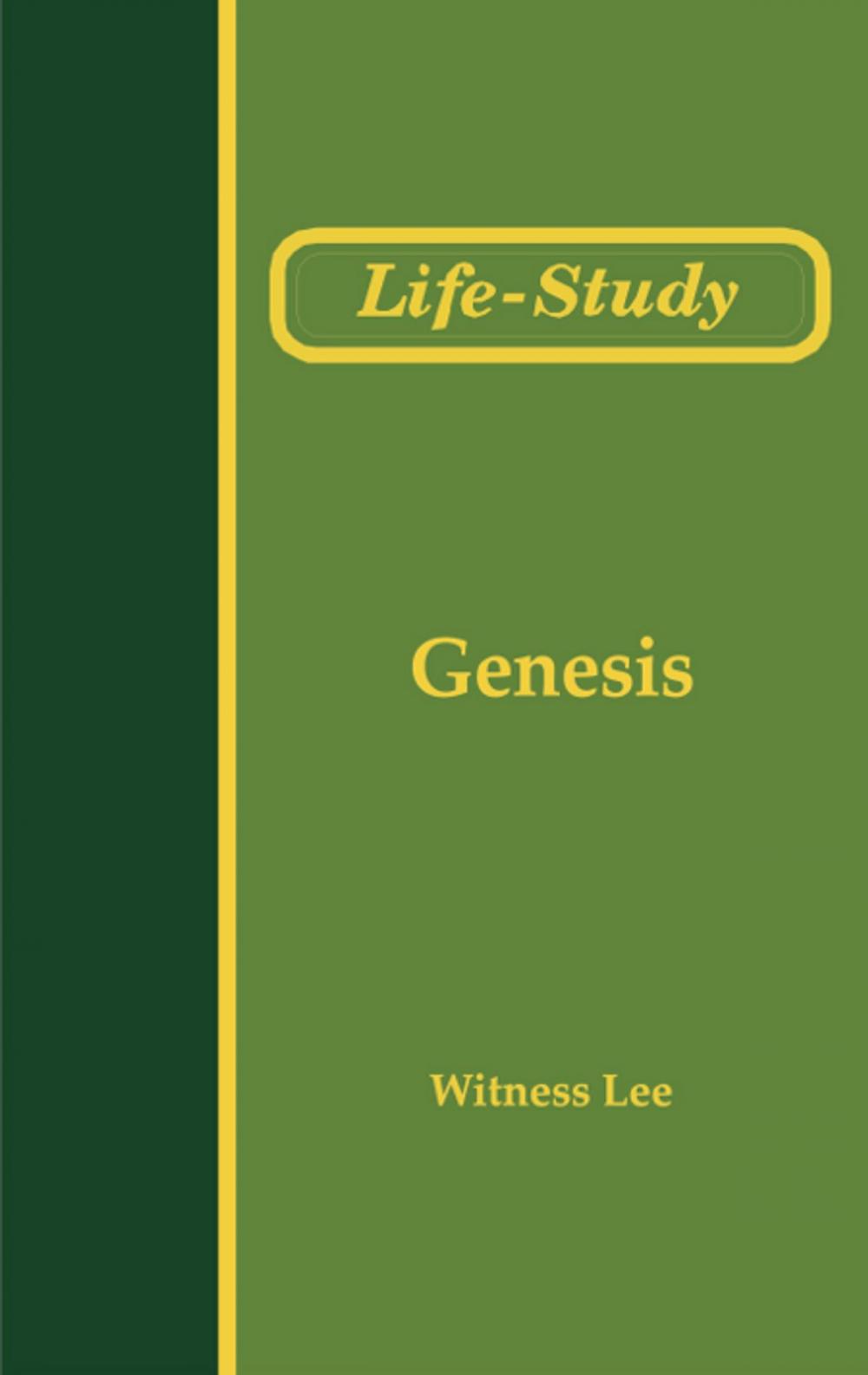 Big bigCover of Life-Study of Genesis