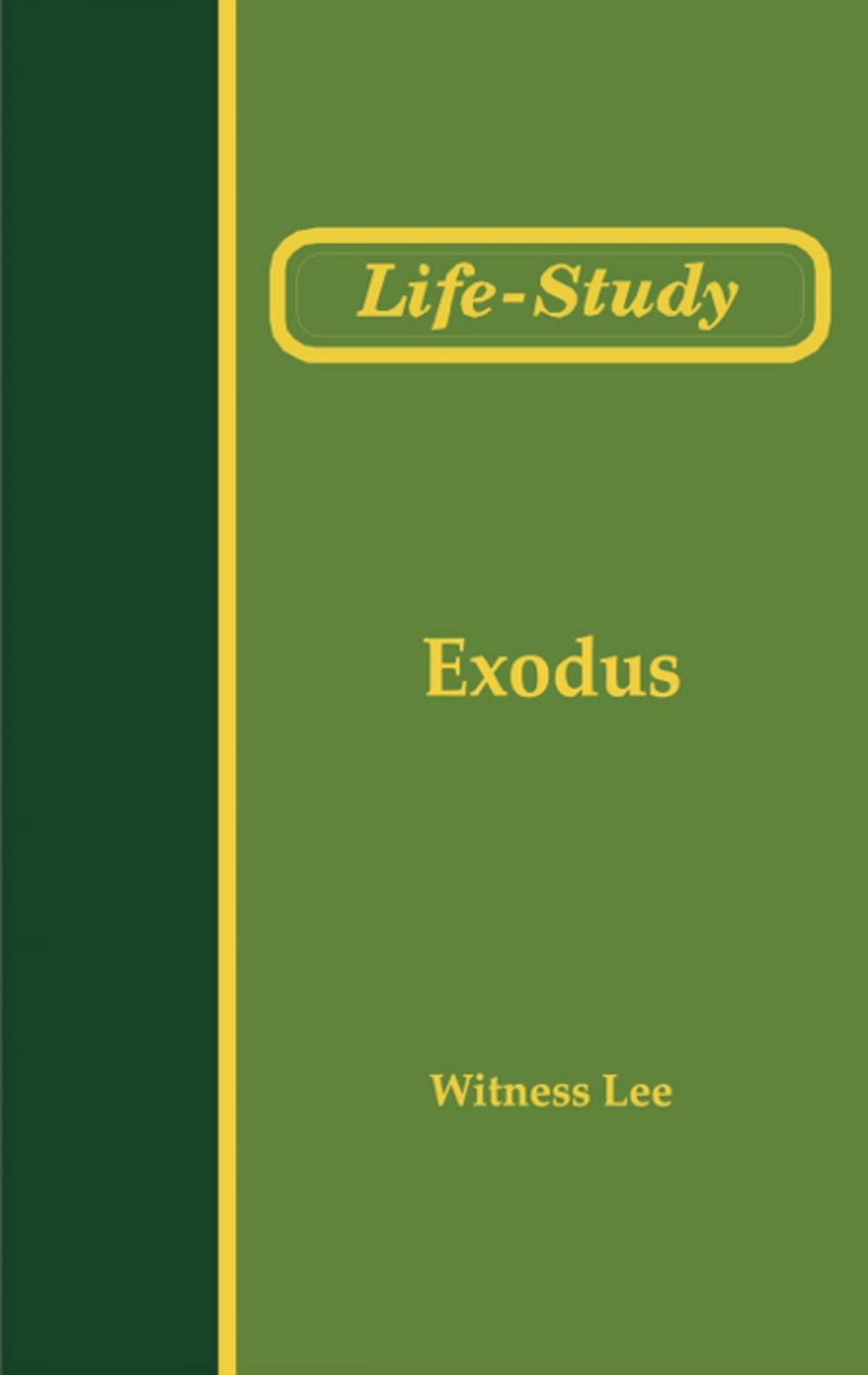 Big bigCover of Life-Study of Exodus