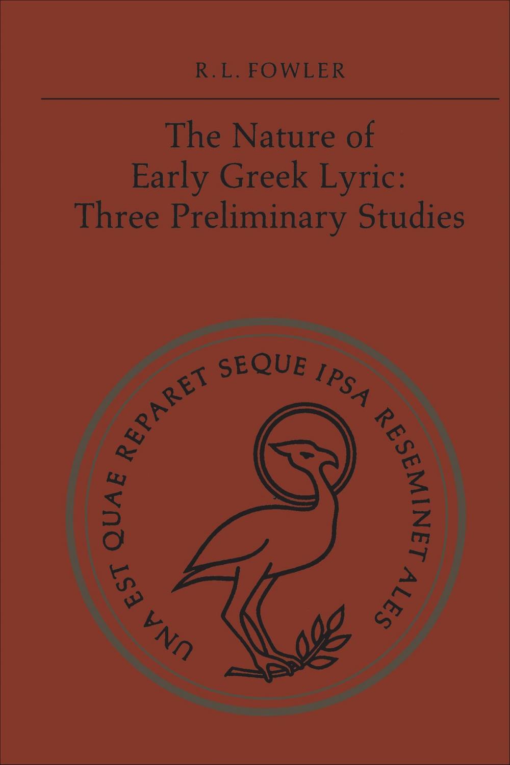 Big bigCover of The Nature of Early Greek Lyric