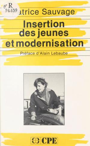 Cover of the book Insertion des jeunes et modernisation by Vincent Cordonnier