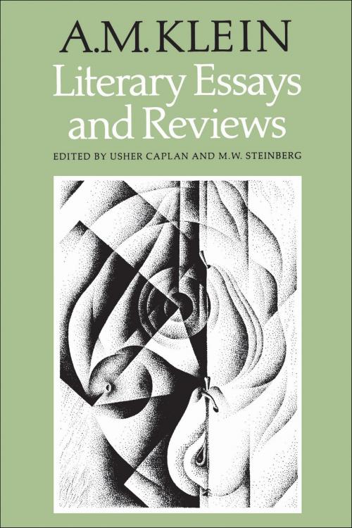 Cover of the book Literary Essays and Reviews by A.M. Klein, University of Toronto Press, Scholarly Publishing Division