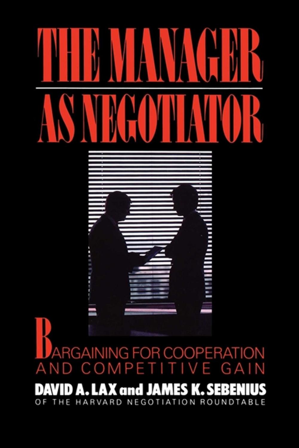 Big bigCover of Manager as Negotiator