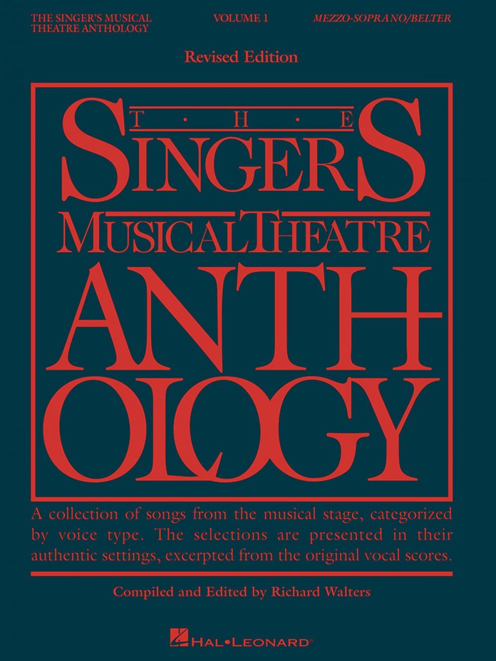 Big bigCover of The Singer's Musical Theatre Anthology - Volume 1