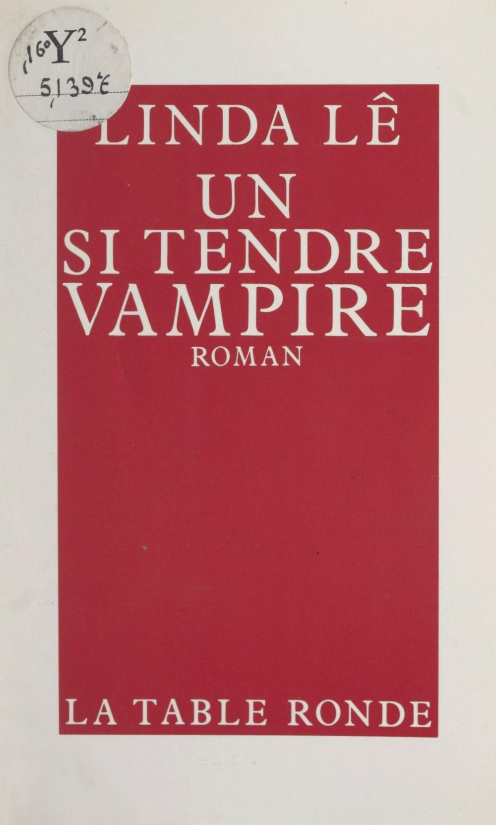 Big bigCover of Un si tendre vampire