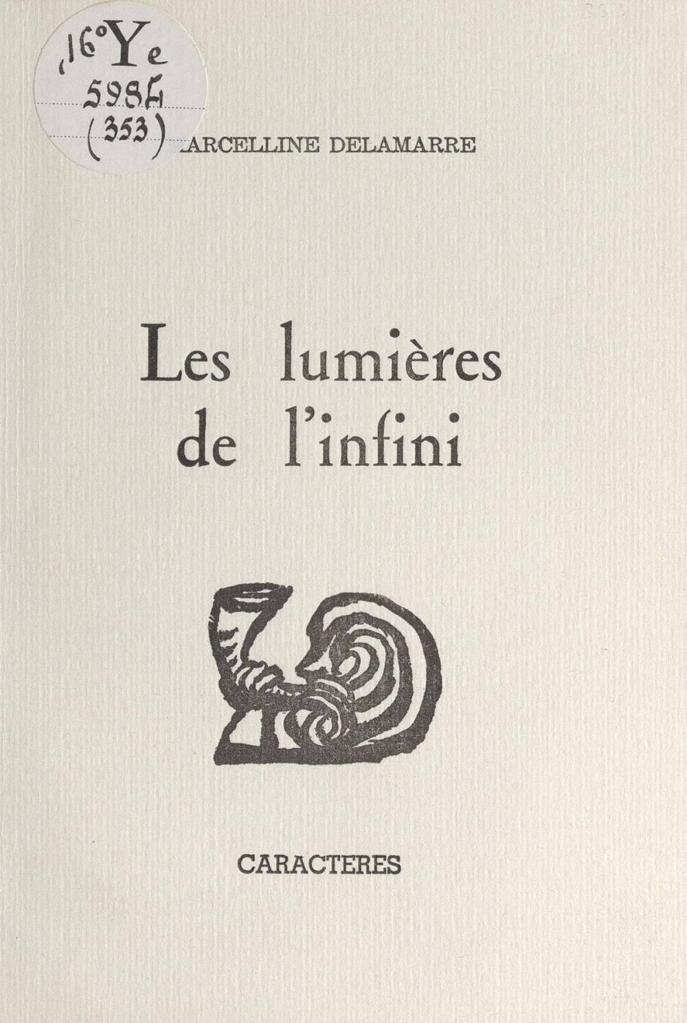 Big bigCover of Les lumières de l'infini