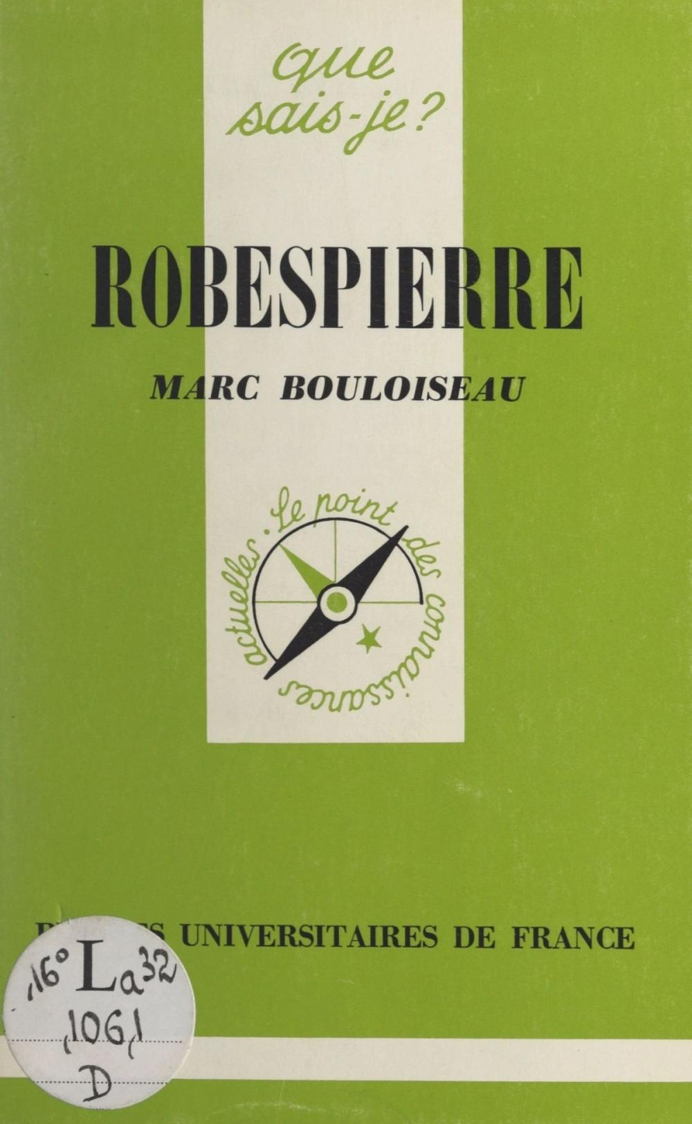 Big bigCover of Robespierre