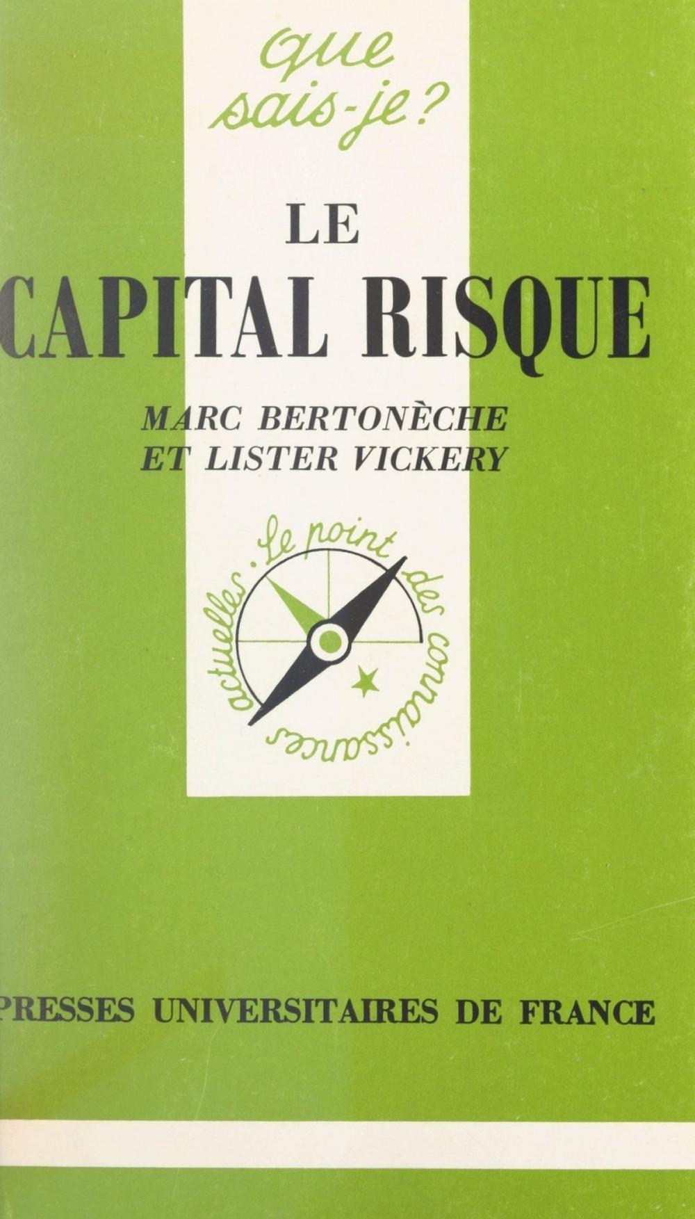 Big bigCover of Le capital risque