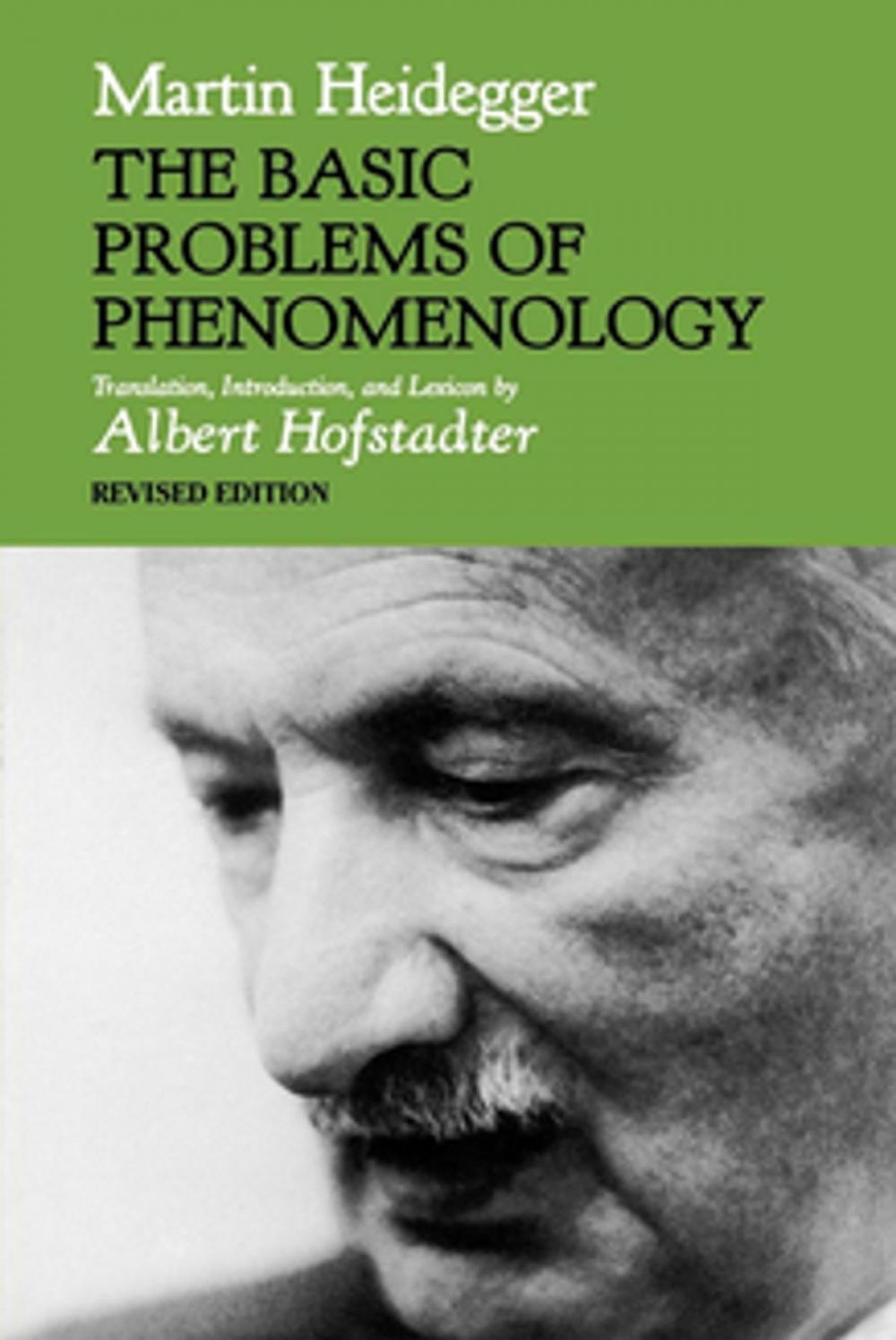 Big bigCover of The Basic Problems of Phenomenology, Revised Edition