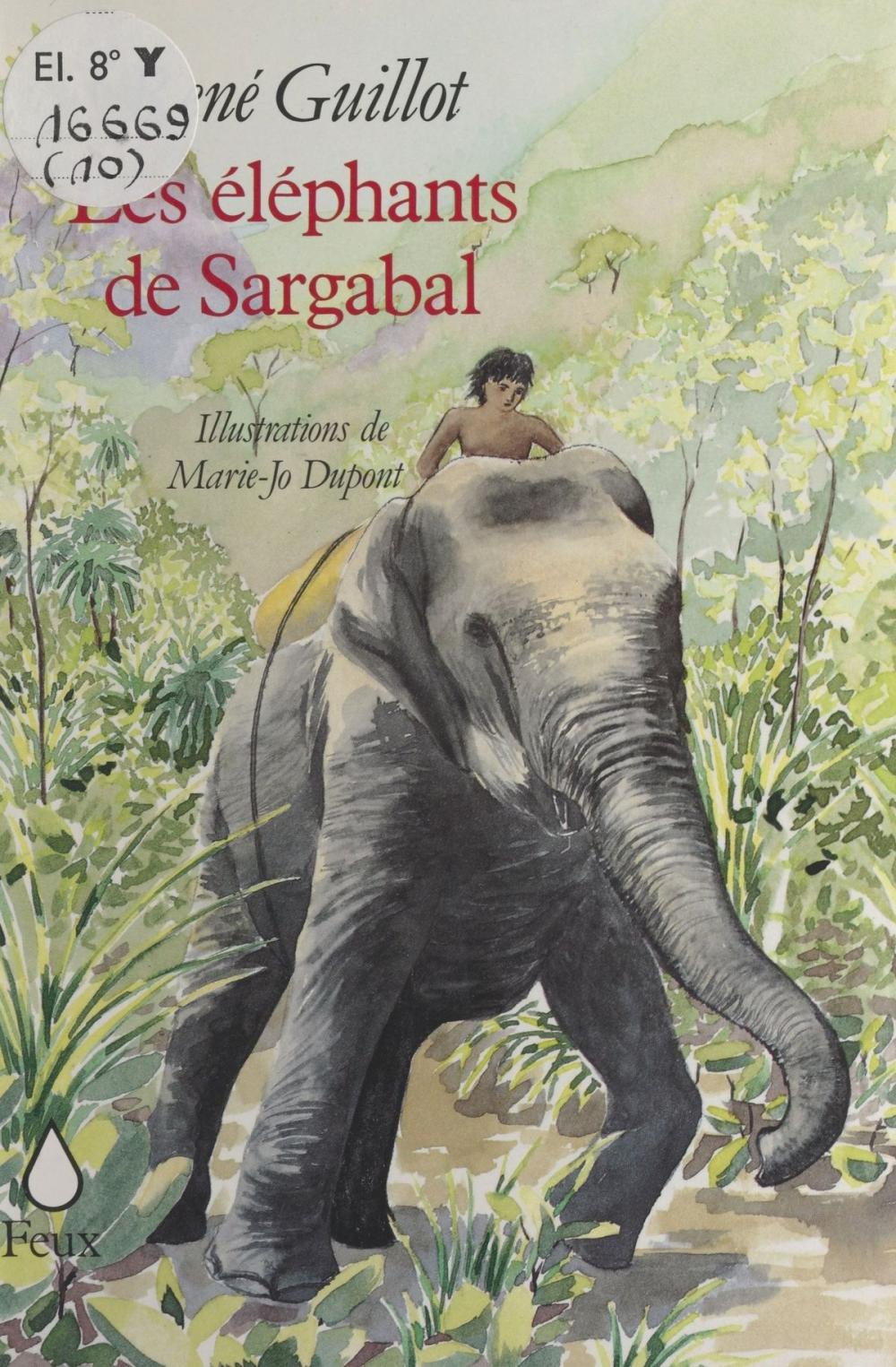 Big bigCover of Les éléphants de Sargabal