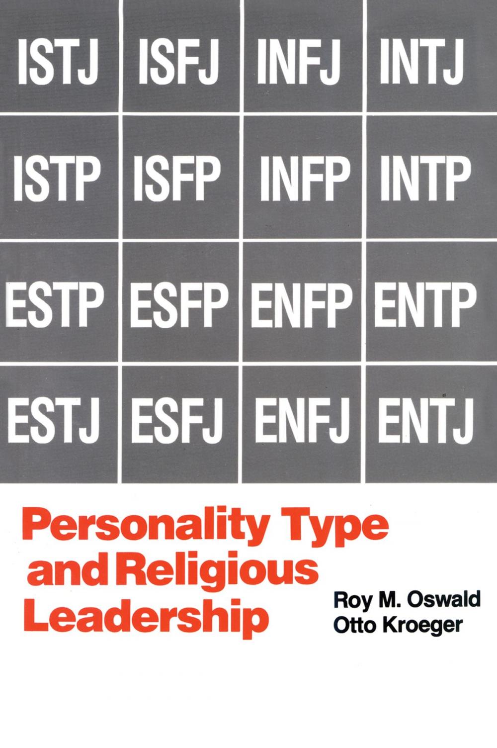 Big bigCover of Personality Type and Religious Leadership