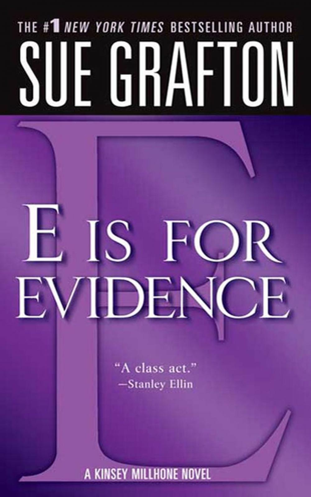 Big bigCover of "E" is for Evidence