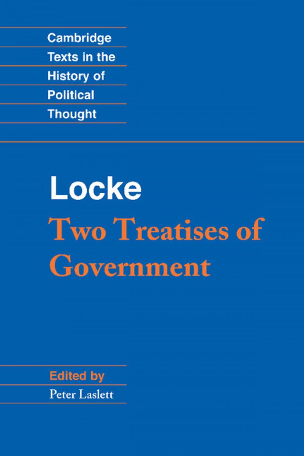 Big bigCover of Locke: Two Treatises of Government