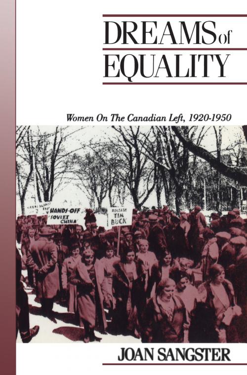 Cover of the book Dreams of Equality by Joan Sangster, University of Toronto Press, Scholarly Publishing Division