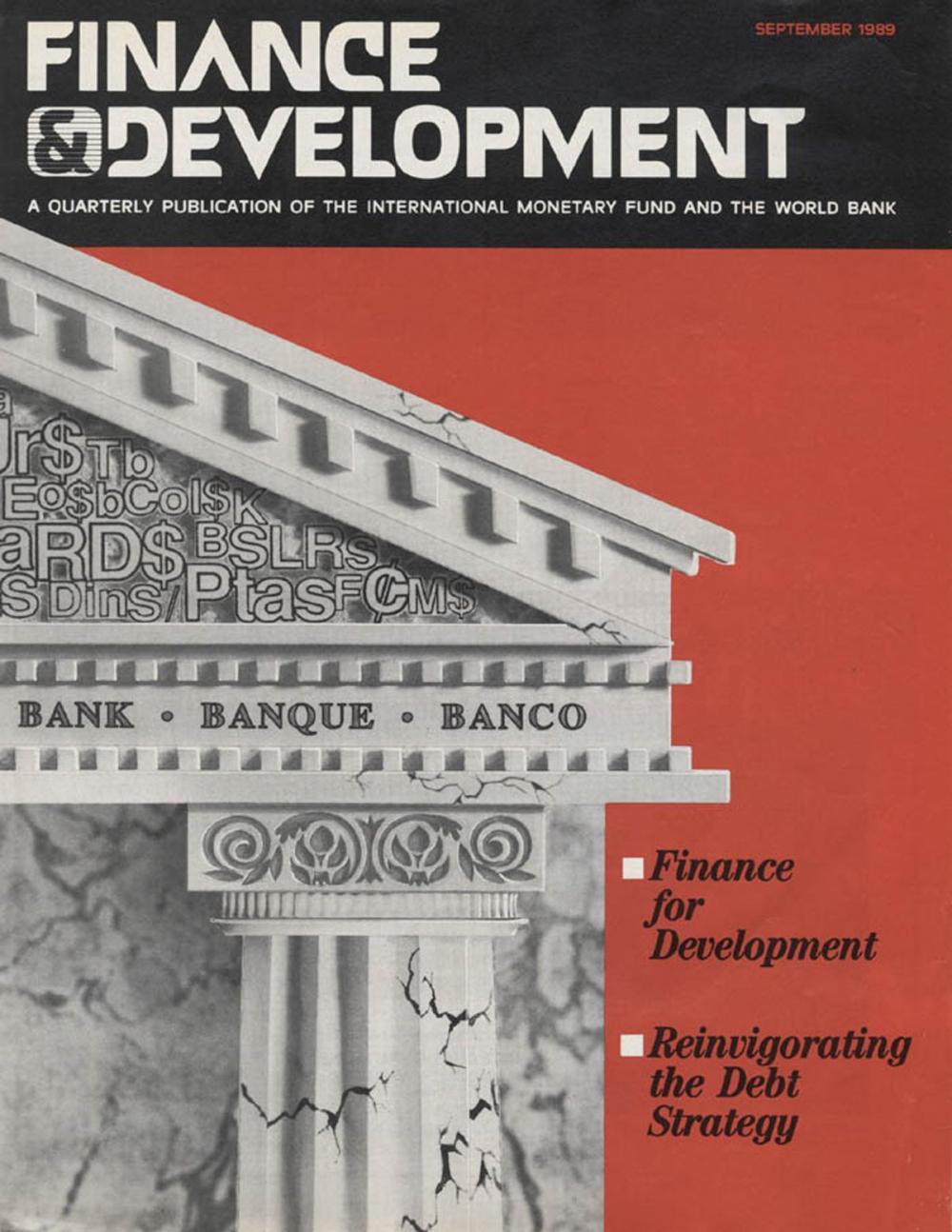 Big bigCover of Finance & Development, September 1989