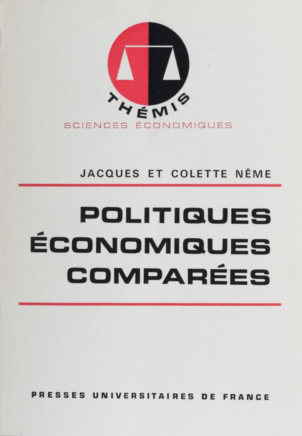 Big bigCover of Politiques économiques comparées