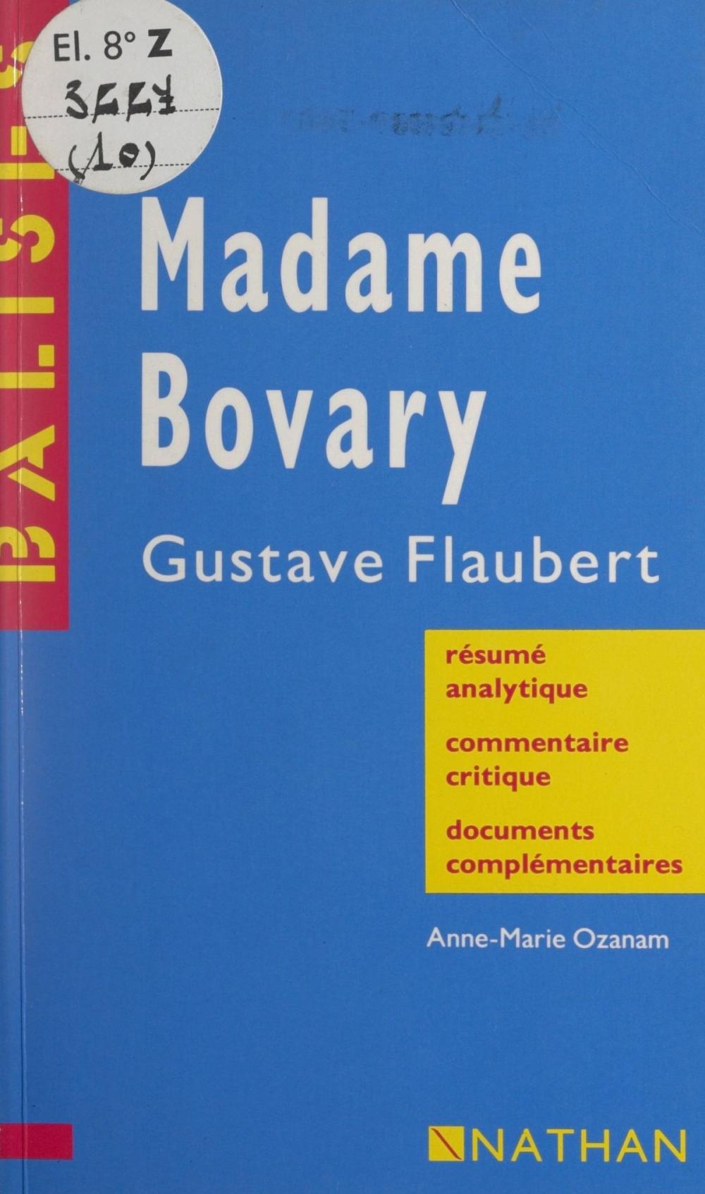 Big bigCover of Madame Bovary