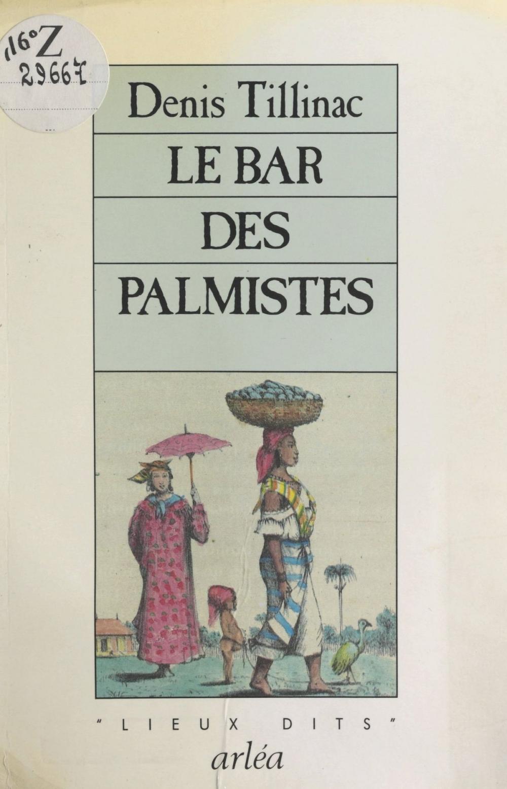 Big bigCover of Le Bar des Palmistes