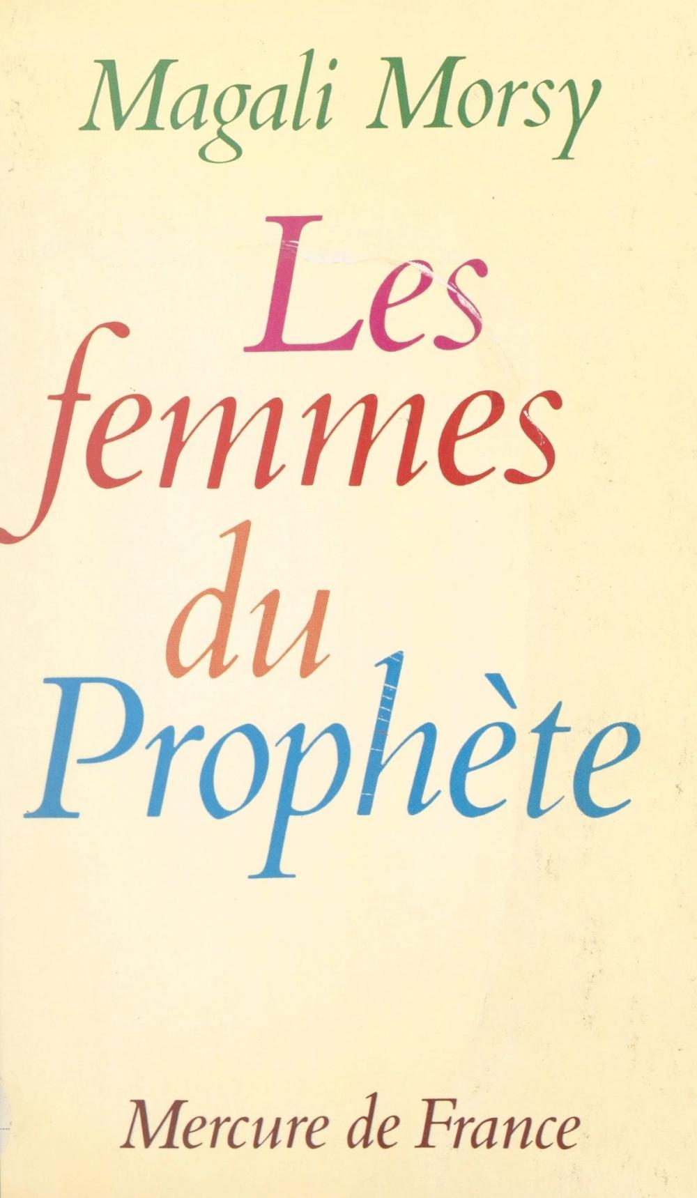 Big bigCover of Les femmes du Prophète