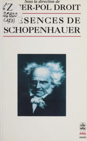 Cover of the book Présences de Schopenhauer by Nicolas Robin