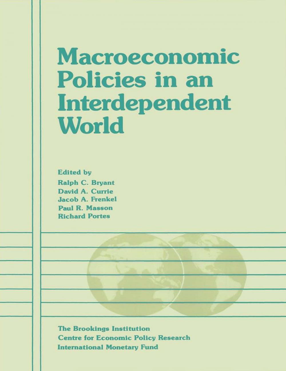 Big bigCover of Macroeconomic Policies in an Interdependent World