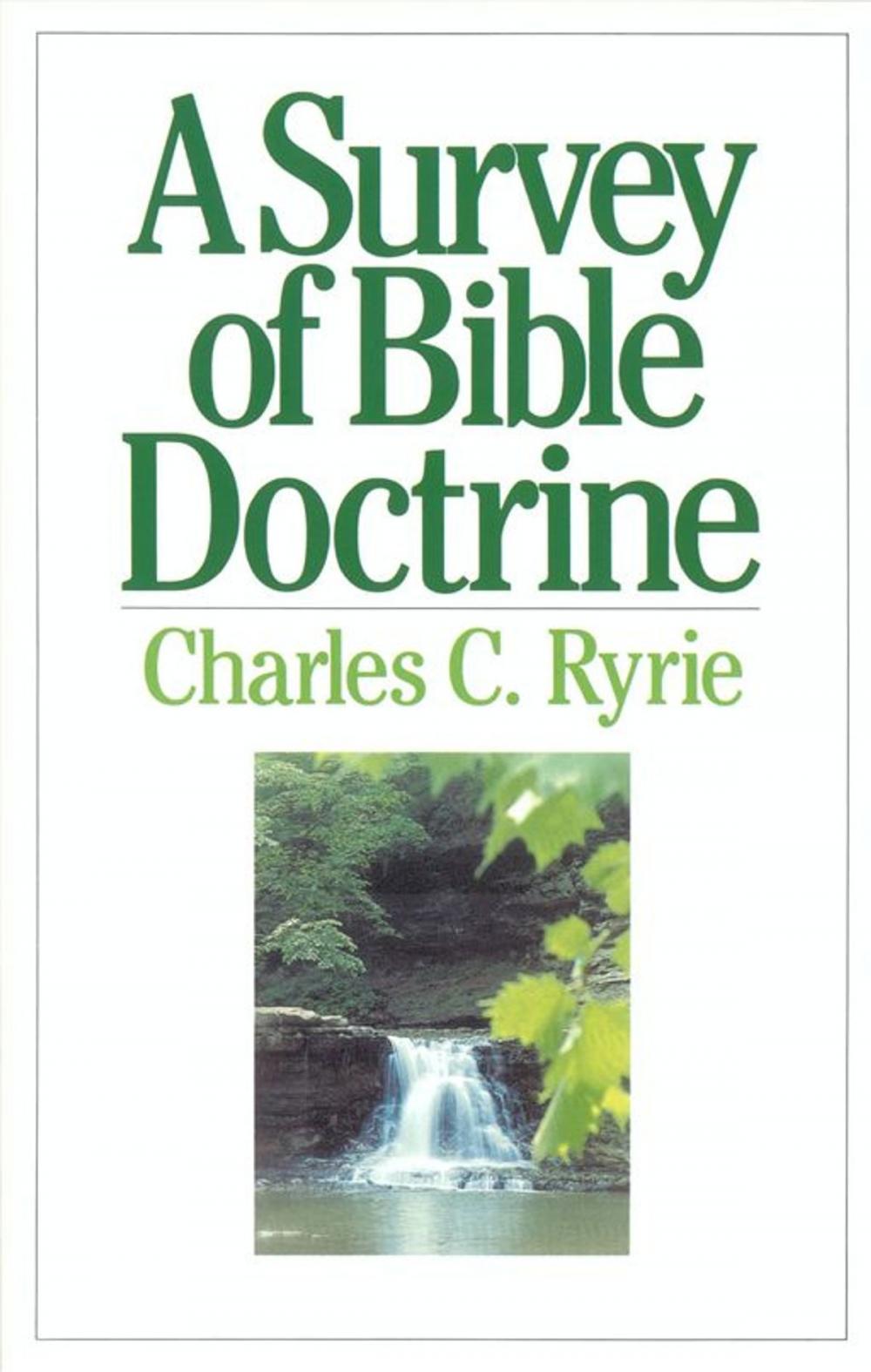 Big bigCover of A Survey of Bible Doctrine