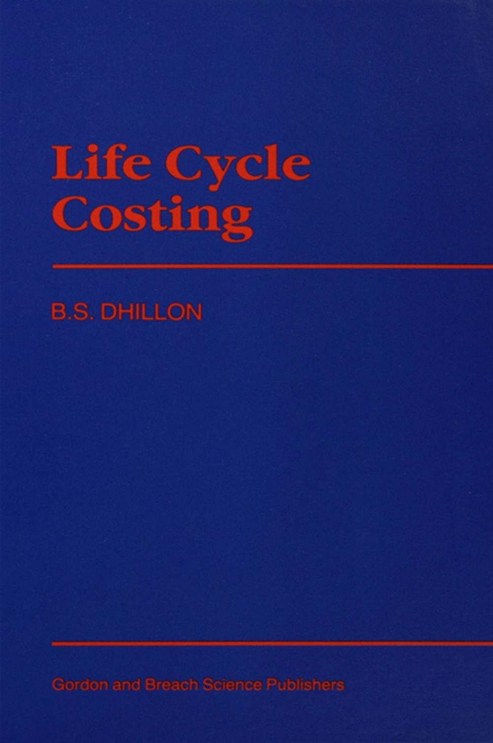 Big bigCover of Life Cycle Costing