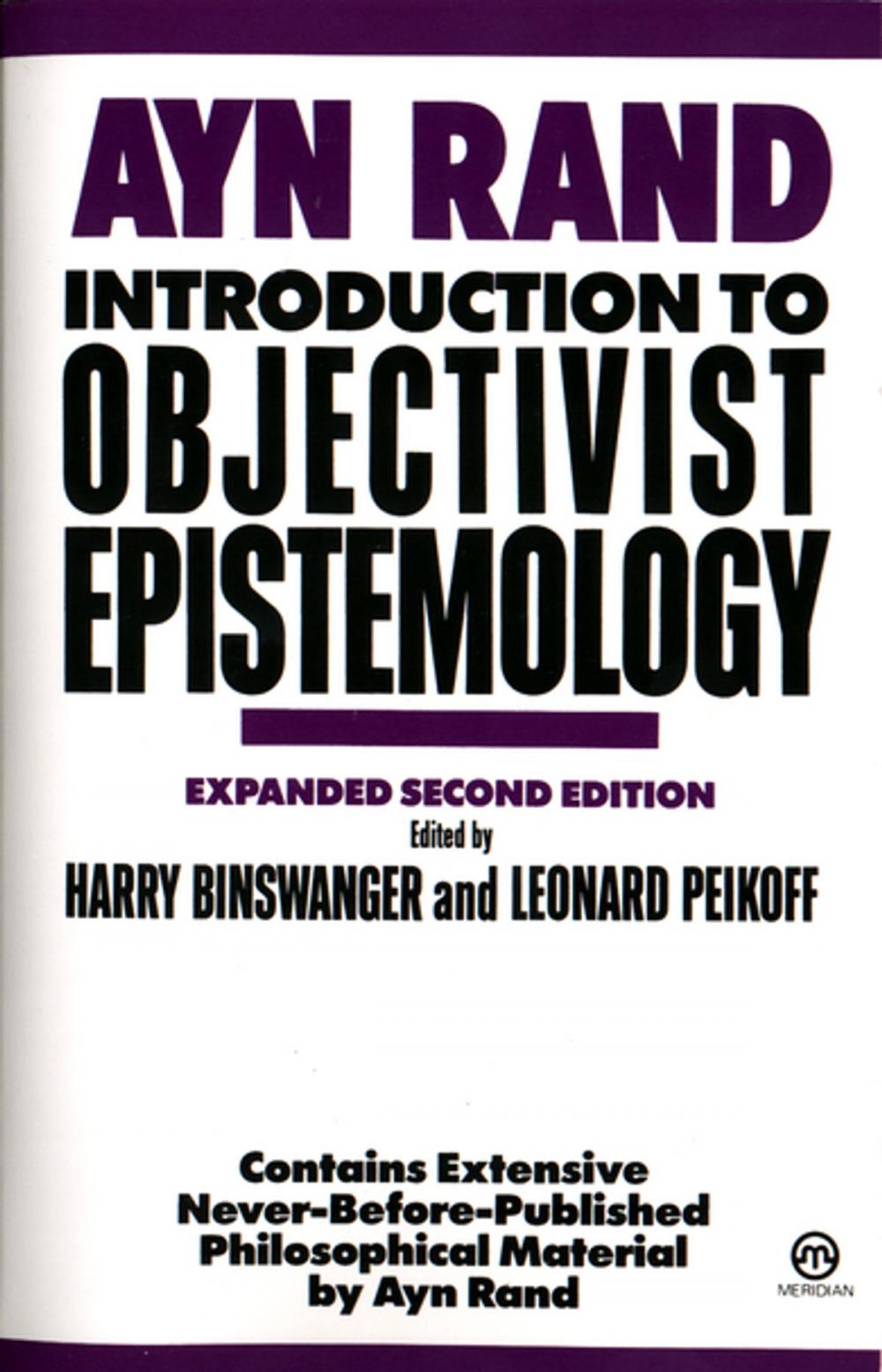 Big bigCover of Introduction to Objectivist Epistemology