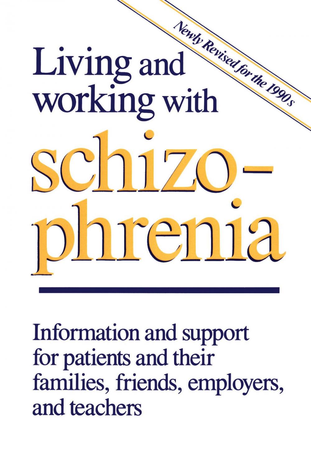 Big bigCover of Living and Working with Schizophrenia