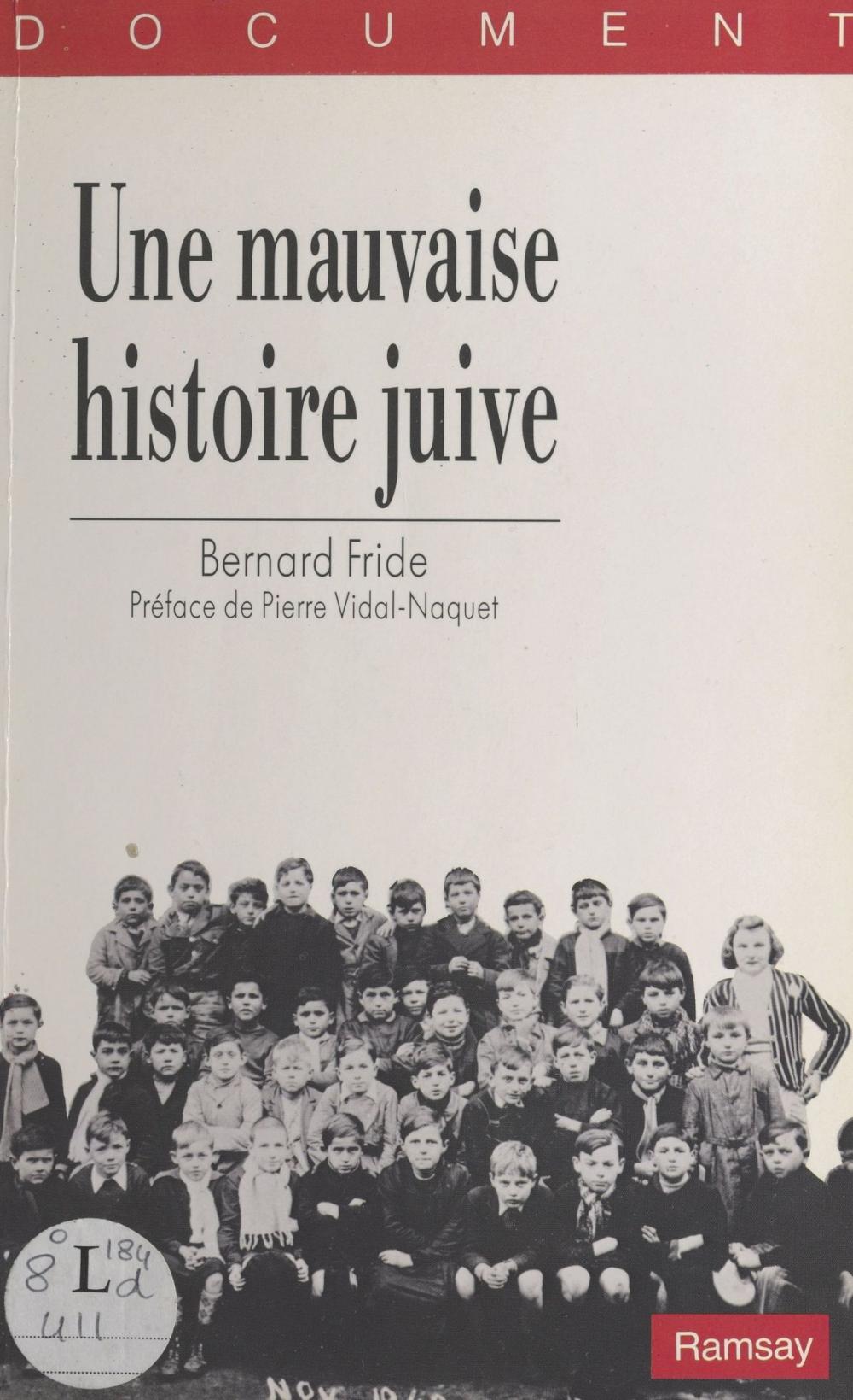 Big bigCover of Une mauvaise histoire juive