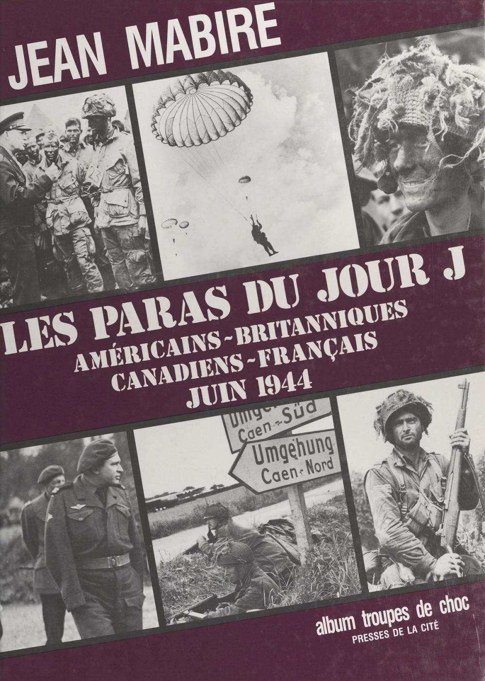 Big bigCover of Les paras du jour J : américains-britanniques, canadiens-français (juin1944)