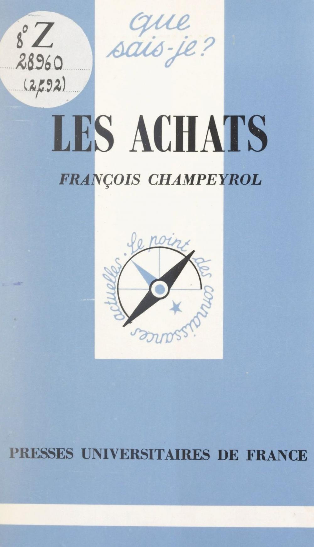 Big bigCover of Les achats