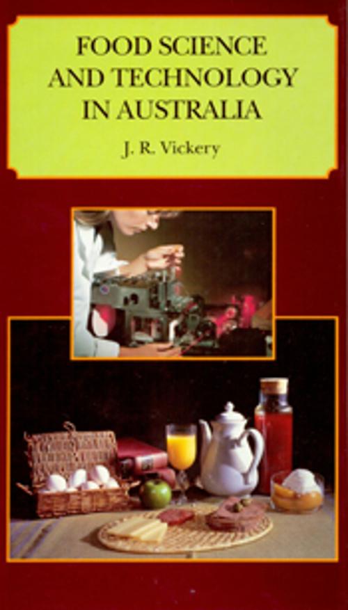 Cover of the book Food Science and Technology in Australia by JR Vickery, CSIRO PUBLISHING