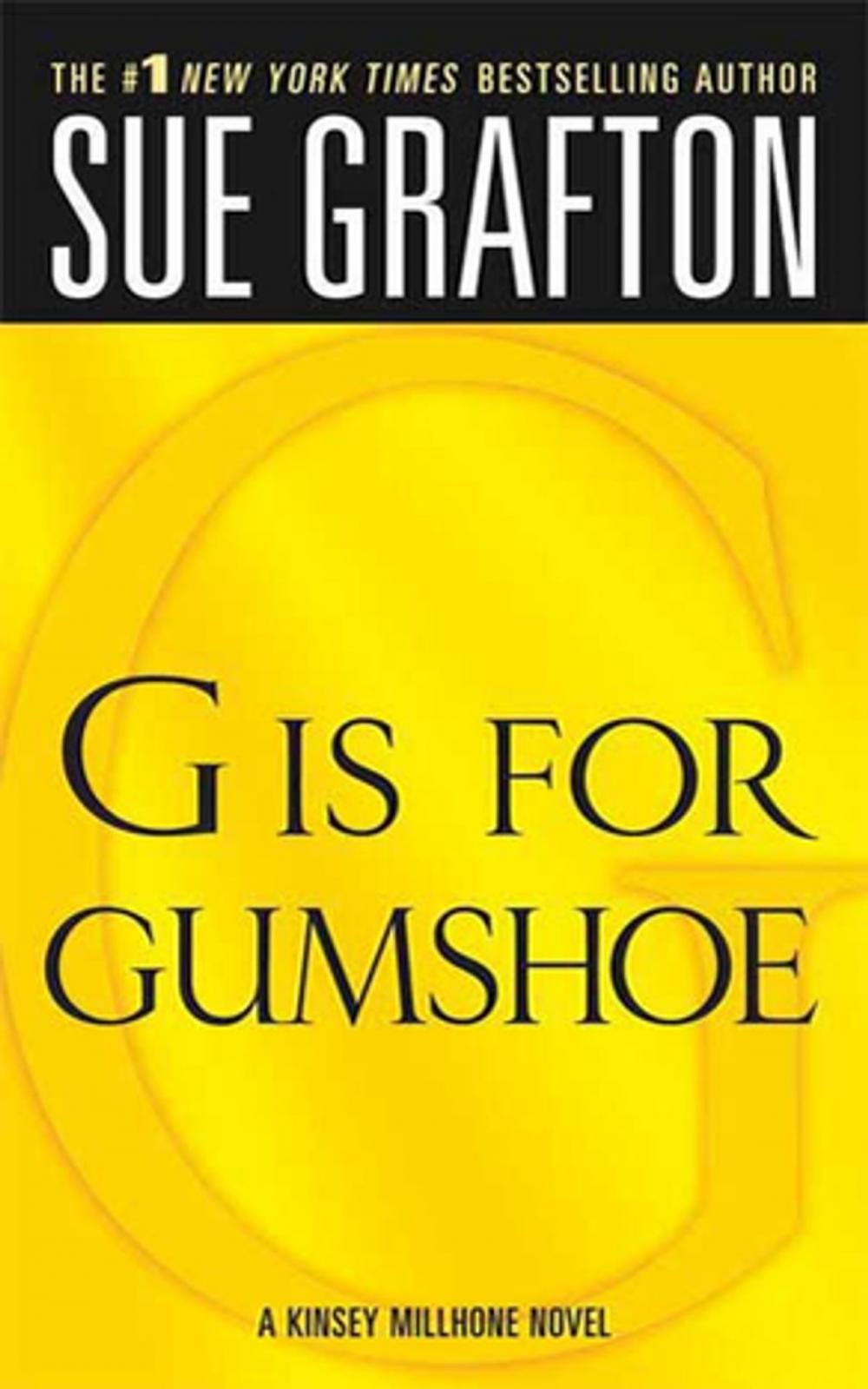 Big bigCover of "G" is for Gumshoe