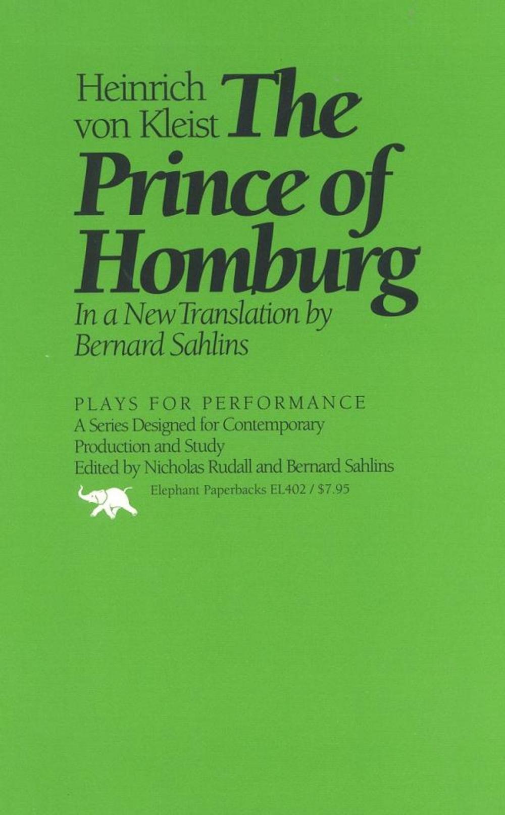 Big bigCover of The Prince of Homburg