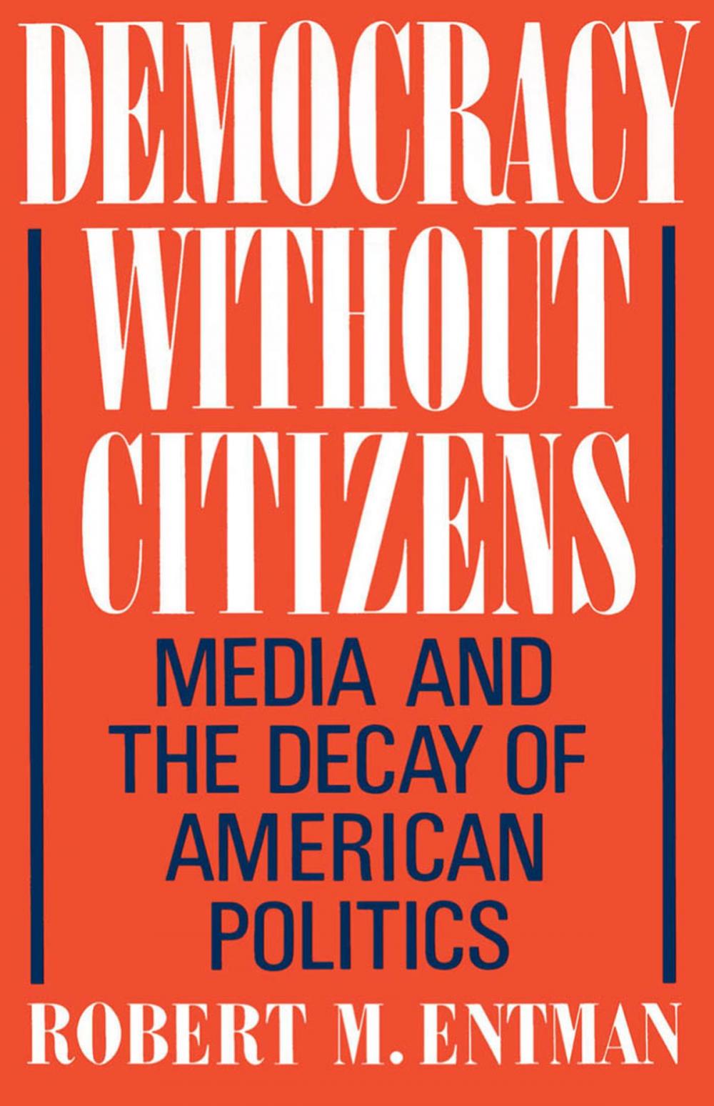 Big bigCover of Democracy without Citizens