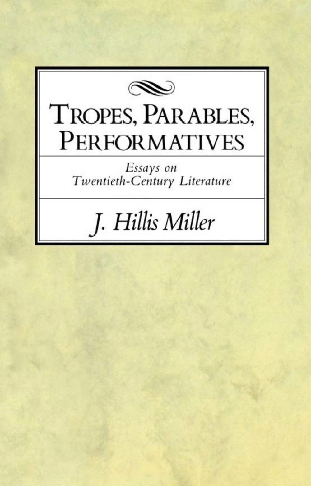 Big bigCover of Tropes, Parables, and Performatives