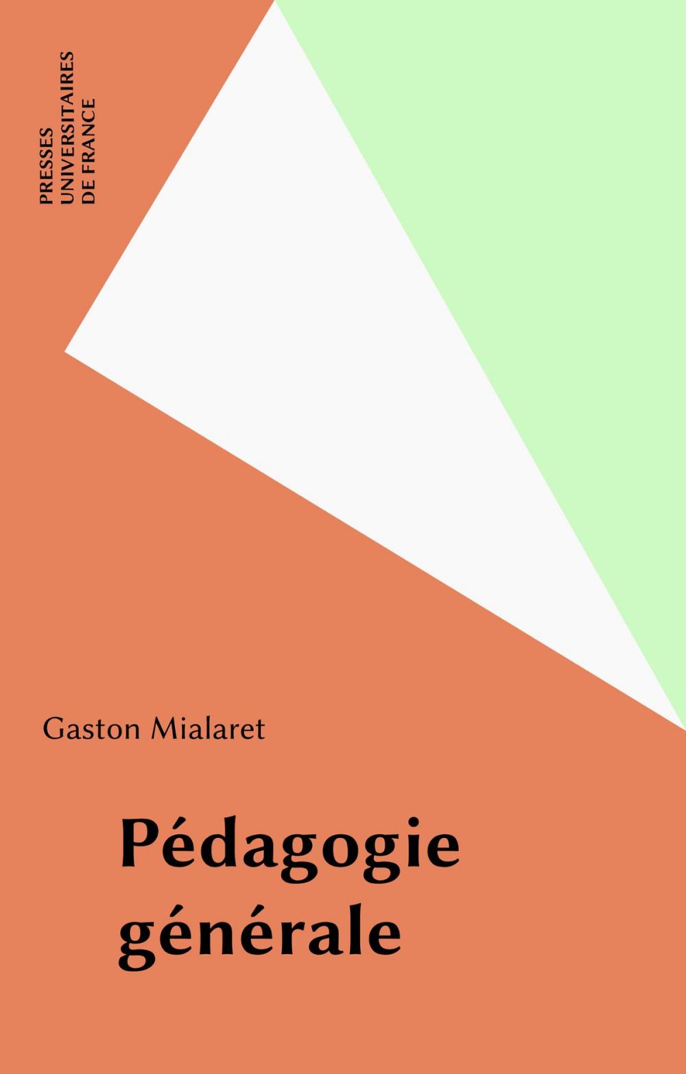 Big bigCover of Pédagogie générale