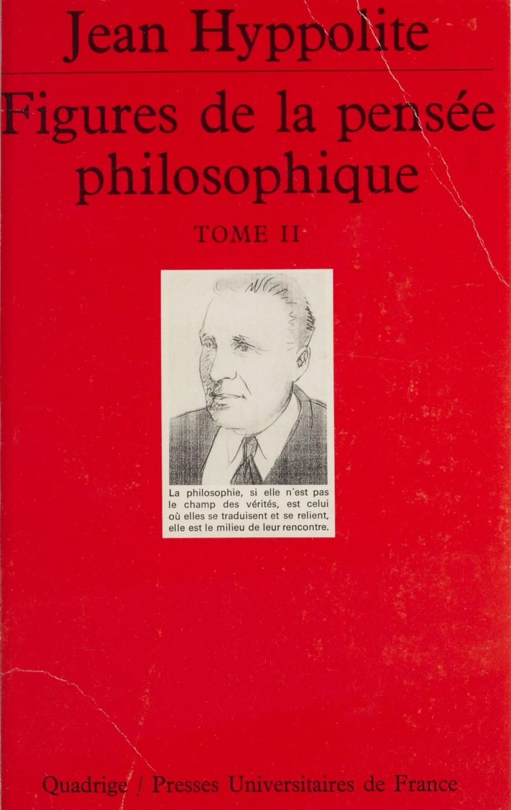 Big bigCover of Figures de la pensée philosophique (2)