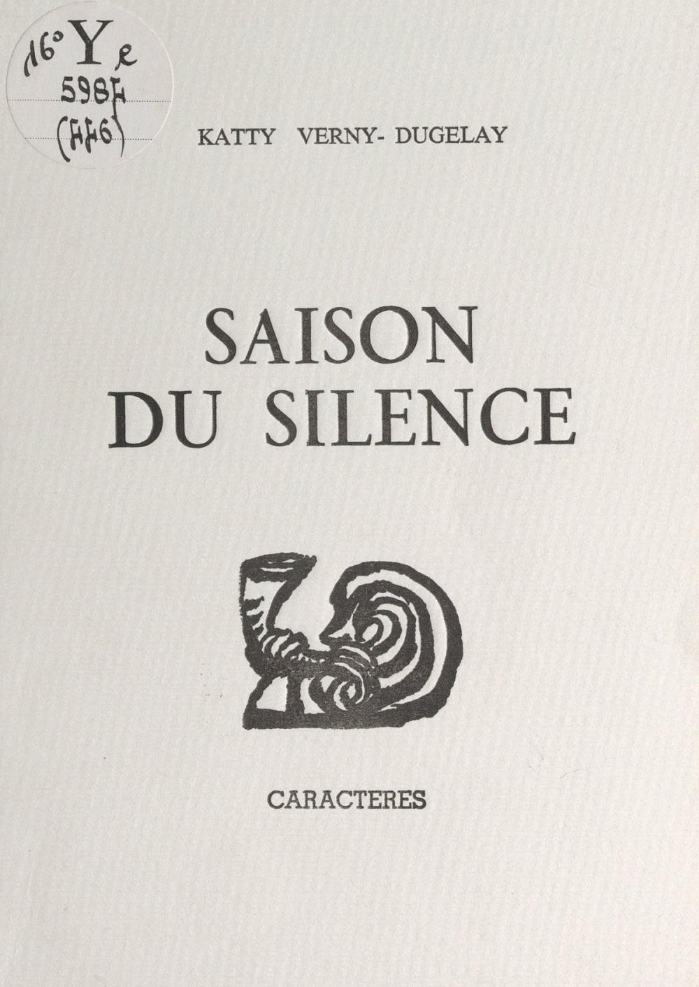 Big bigCover of Saison du silence