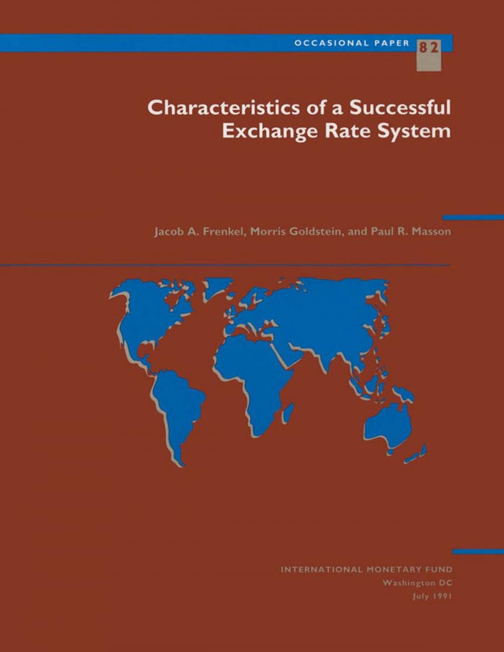 Big bigCover of Characteristics of a Successful Exchange Rate System