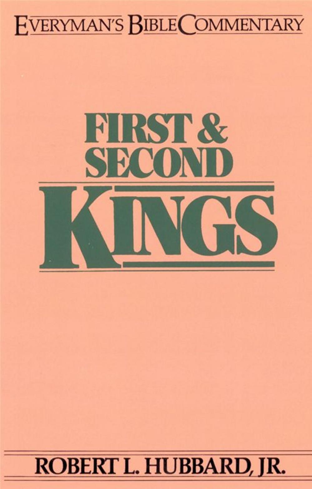 Big bigCover of First & Second Kings- Everyman's Bible Commentary